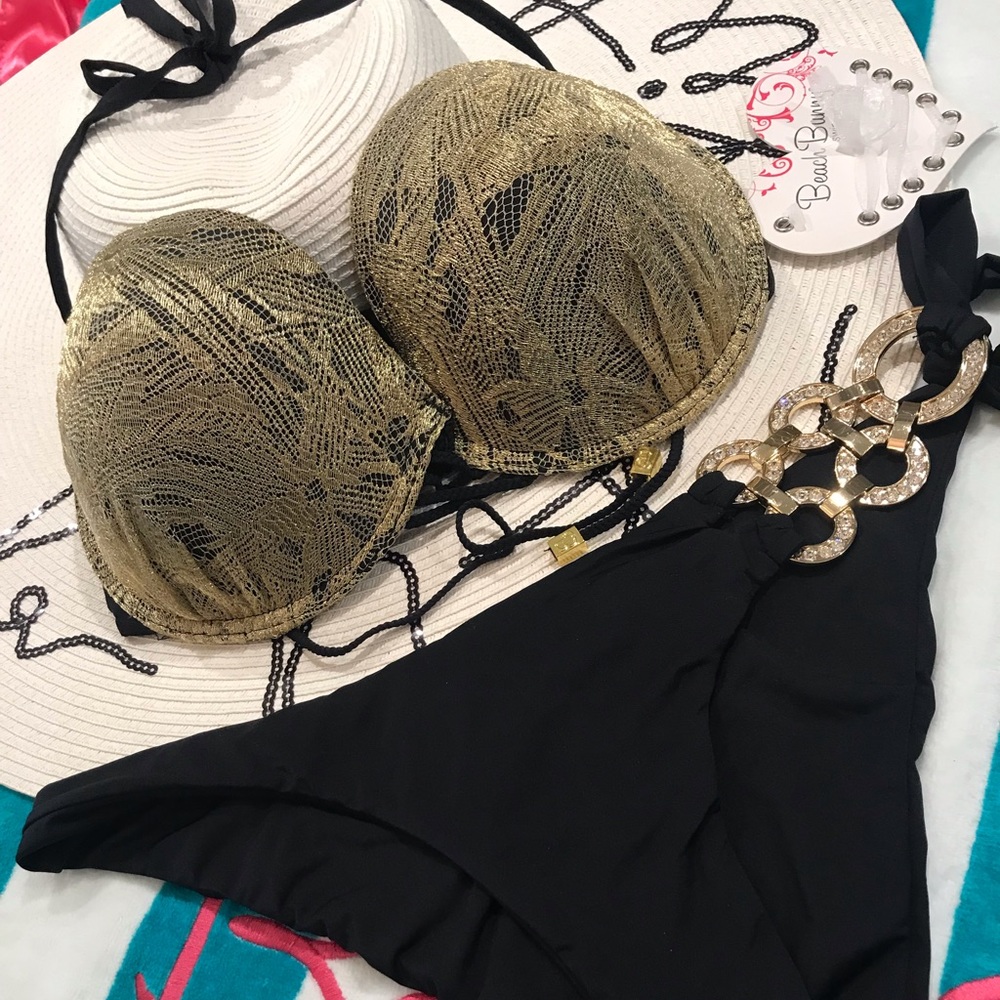 NWT beach bunny bikini take me there XL set - Picture 4 of 15